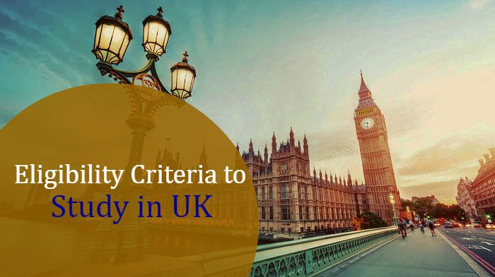 Study in UK Requirements
