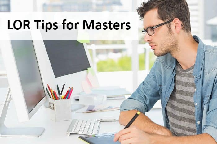 Letter of Recommendation for Masters Students